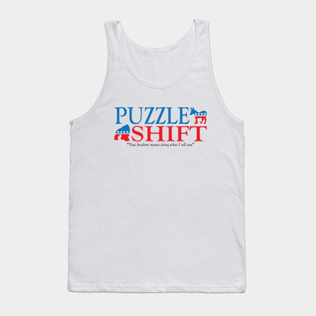Puzzle/Shift Tank Top by frizbee